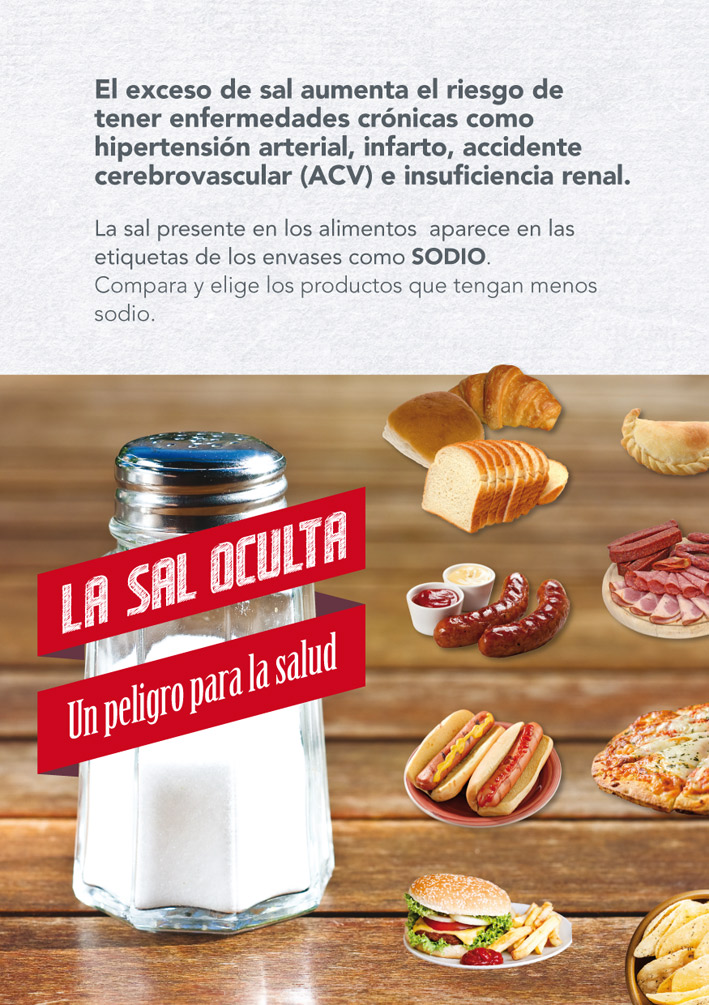 La sal oculta, un peligro para la salud