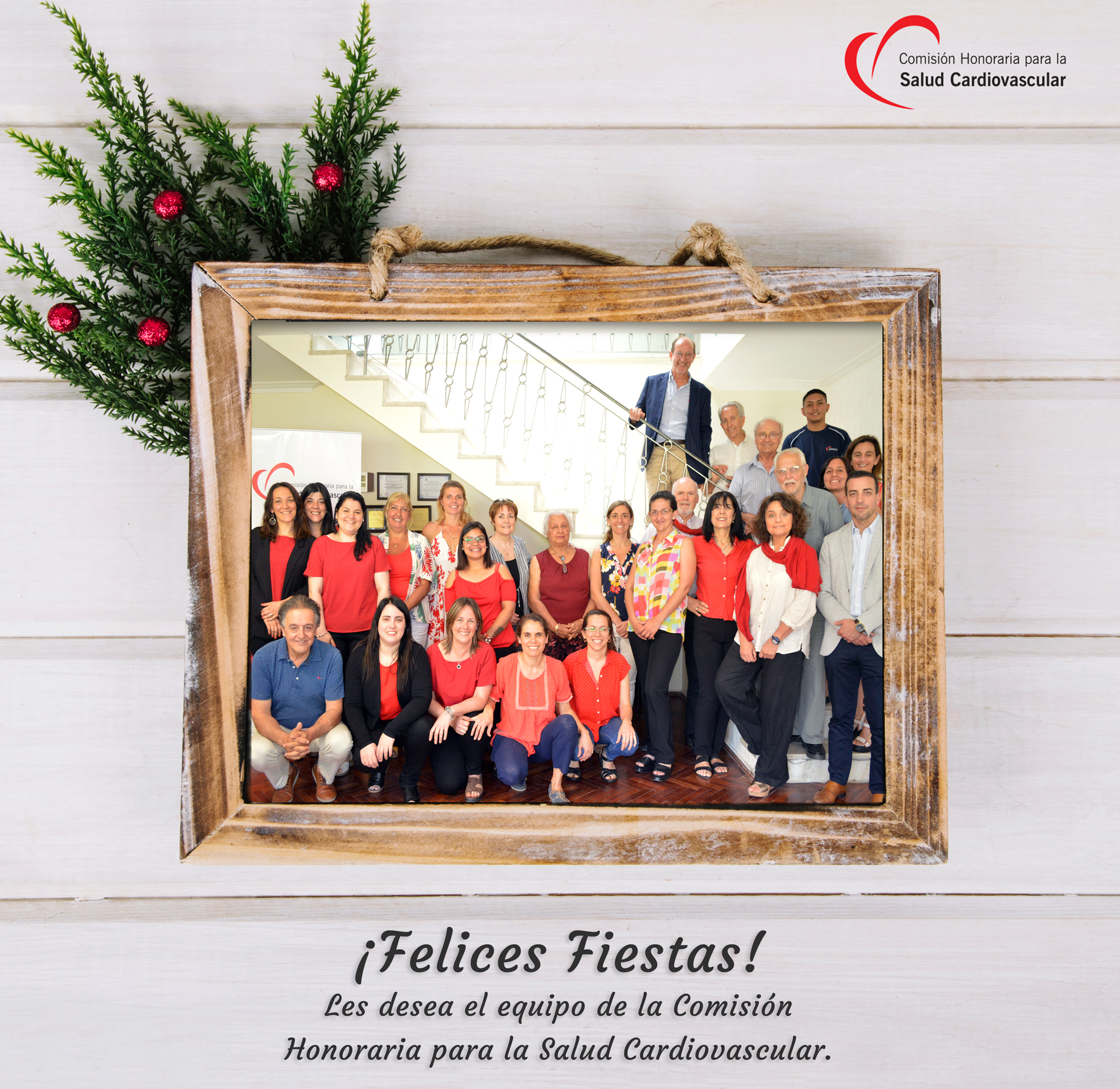 De corazón, felices fiestas